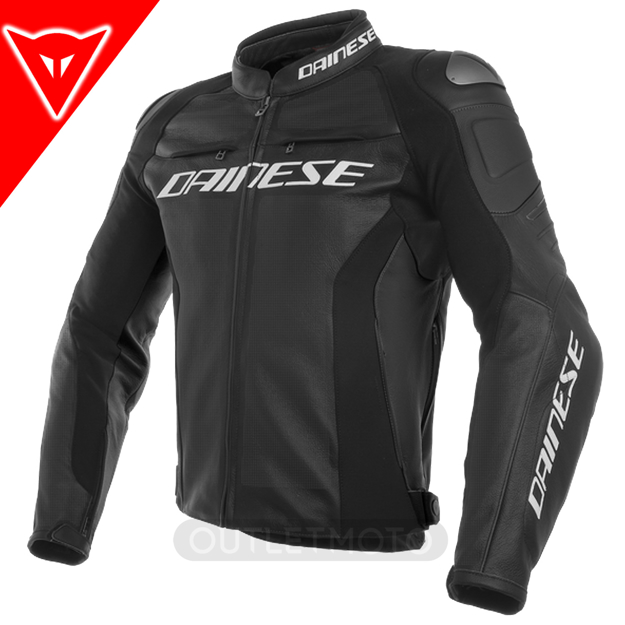 Dainese RACING 3 SPORT RACING Korumalı Deri Motosiklet Mont 52 resmi