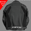 Dainese RACING 3 SPORT RACING Korumalı Deri Motosiklet Mont 52 resmi
