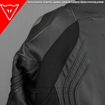 Dainese RACING 3 SPORT RACING Korumalı Deri Motosiklet Mont 52 resmi