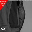 Dainese RACING 3 SPORT RACING Korumalı Deri Motosiklet Mont 52 resmi