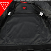 Dainese RACING 3 SPORT RACING Korumalı Deri Motosiklet Mont 52 resmi