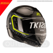 KLIM TK1200 CARBON Fotokromik Çene Açılır Grand Tour Kask 61/62 resmi
