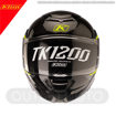 KLIM TK1200 CARBON Fotokromik Çene Açılır Grand Tour Kask 61/62 resmi