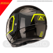KLIM TK1200 CARBON Fotokromik Çene Açılır Grand Tour Kask 61/62 resmi