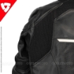 Revit CONVEX AIR Sport/Touring Korumalı Perfore Deri Motosiklet Mont Ceket 50 resmi