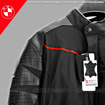 BMW Motorrad XRIDE Deri/Tekstil Motosiklet Mont Ceket 52 resmi