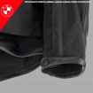 BMW Motorrad XRIDE Deri/Tekstil Motosiklet Mont Ceket 52 resmi