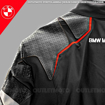 BMW Motorrad XRIDE Deri/Tekstil Motosiklet Mont Ceket 52 resmi
