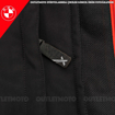 BMW Motorrad XRIDE Deri/Tekstil Motosiklet Mont Ceket 52 resmi