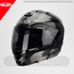 HJC RPHA 91 CARBON Çene Açılır Motosiklet Kask + HJC 50B MESH 2.0 İnterkom resmi
