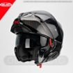 HJC RPHA 91 CARBON Çene Açılır Motosiklet Kask + HJC 50B MESH 2.0 İnterkom resmi