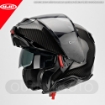 HJC RPHA 91 CARBON Çene Açılır Motosiklet Kask + HJC 50B MESH 2.0 İnterkom resmi