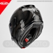 HJC RPHA 91 CARBON Çene Açılır Motosiklet Kask + HJC 50B MESH 2.0 İnterkom resmi