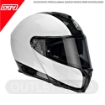 AGV SPORTMODULAR CARBON Çene Açılır Güneş Vizörlü Kask 55/56 + Koyu Vizör + İnterkom resmi
