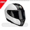 AGV SPORTMODULAR CARBON Çene Açılır Güneş Vizörlü Kask 55/56 + Koyu Vizör + İnterkom resmi