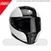 AGV SPORTMODULAR CARBON Çene Açılır Güneş Vizörlü Kask 55/56 + Koyu Vizör + İnterkom resmi