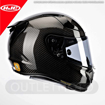 HJC RPHA 11 PRO CARBON Full Face Motosiklet Sport Racing Kask 58/59 resmi