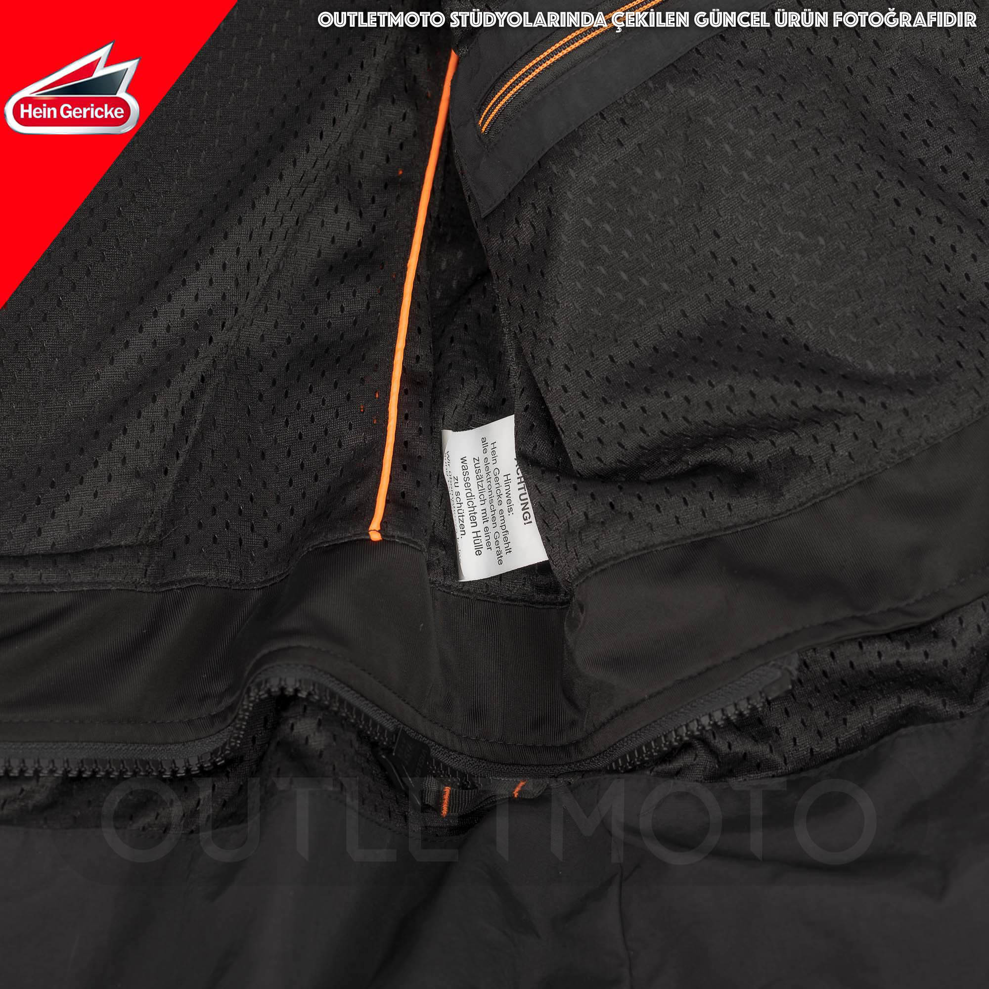 OUTLETMOTO. Hein Gericke TUAREG ATACAMA Yazlık Korumalı Mont Pantolon ...