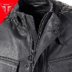 Triumph RETRO/CAFE RACER Full Korumalı Deri Motosiklet Mont 52 resmi