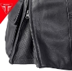 Triumph RETRO/CAFE RACER Full Korumalı Deri Motosiklet Mont 52 resmi