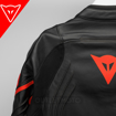 Dainese RACING 3 SPORT/RACING Korumalı Deri Motosiklet Mont 58 resmi