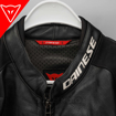 Dainese RACING 3 SPORT/RACING Korumalı Deri Motosiklet Mont 58 resmi