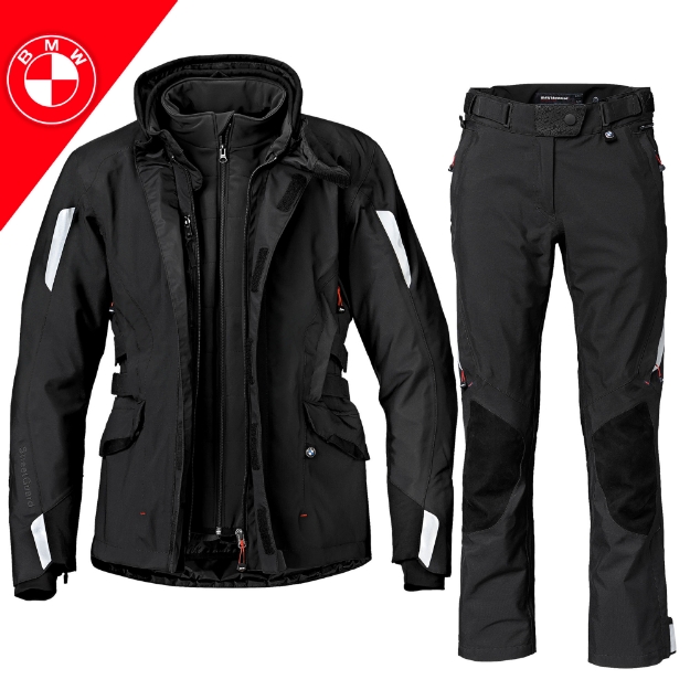 BMW Motorrad STREETGUARD IV 3L Lamine Motosiklet Mont Pantolon Takım 52 Long (Uzun Kesim) resmi