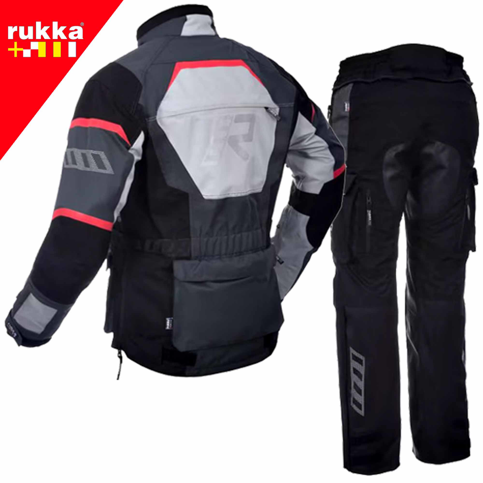 OUTLETMOTO. Rukka RIMO-R GTX GORETEX 2L Lamine Motosiklet Takım 52 C2
