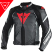 Dainese SUPER SPEED D1 Hörgüçlü SPORT RACING Deri Yarış Motosiklet Mont Ceket 50 resmi
