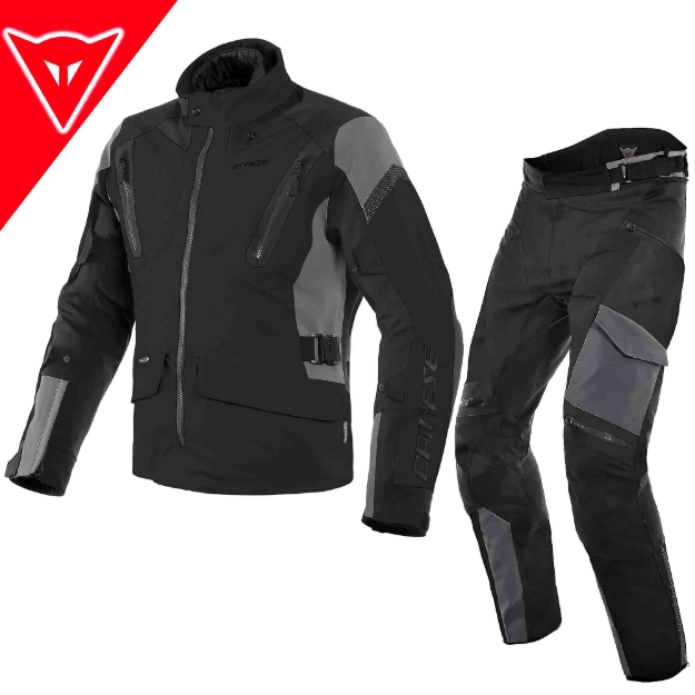 Dainese TONALE XT Sport Touring Lamine Korumalı Motosiklet Mont Pantolon Takım 54 resmi