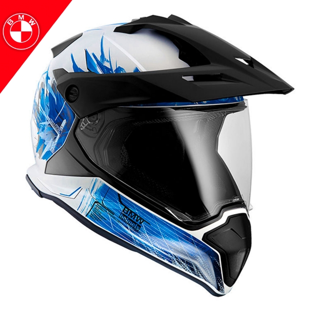 BMW GS CARBON EVO One World Terekli Adventure Motosiklet Kask 56/57 resmi