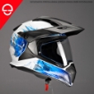 BMW GS CARBON EVO One World Terekli Adventure Motosiklet Kask 56/57 resmi
