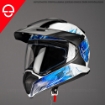 BMW GS CARBON EVO One World Terekli Adventure Motosiklet Kask 56/57 resmi