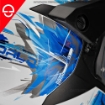 BMW GS CARBON EVO One World Terekli Adventure Motosiklet Kask 56/57 resmi