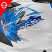 BMW GS CARBON EVO One World Terekli Adventure Motosiklet Kask 56/57 resmi