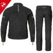 BMW Motorrad FURKA Hidrofobik Nubuk Deri Lamine Motosiklet Mont Ceket Pantolon Takım 54 resmi