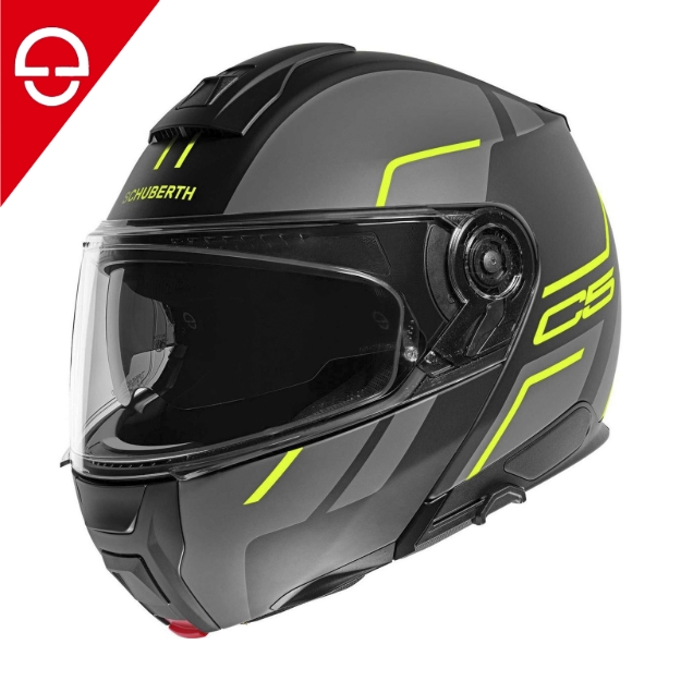 Schuberth C5 MASTER CARBON FIBER Motosiklet Kask + KOYU VİZÖR + AKSİYON KAMERA 58/59 resmi