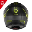 Schuberth C5 MASTER CARBON FIBER Motosiklet Kask + KOYU VİZÖR + AKSİYON KAMERA 58/59 resmi