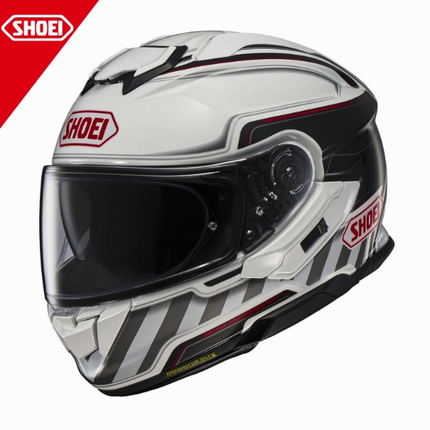 Shoei GT AIR 3 DISCIPLINE TC-6 Kapalı Full Face Touring Motosiklet Kask 57/58 M resmi