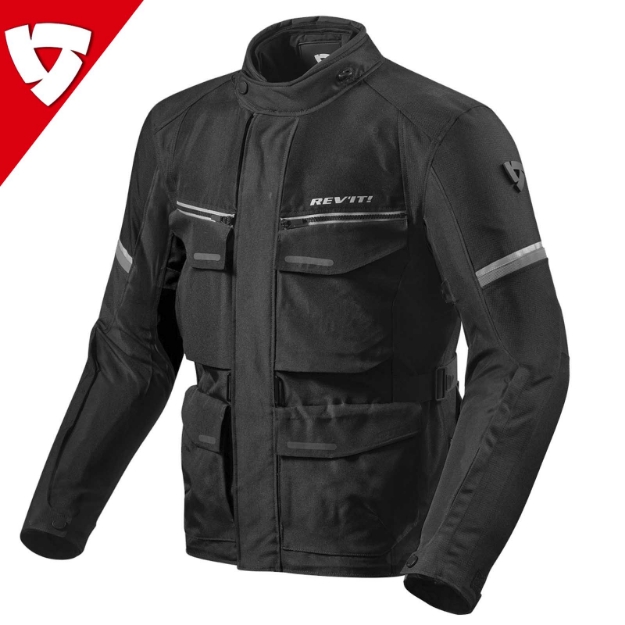Revit OUTBACK 3 3 Kat 4 Mevsim Korumalı Motosiklet Mont Ceket 50 resmi