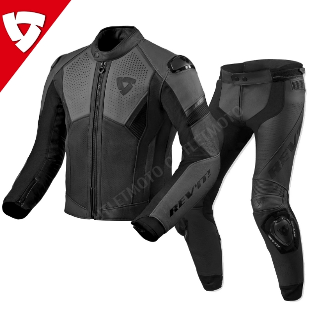 Revit MATADOR APEX Perfore Sport/Touring Korumalı Deri Motosiklet 2 Parça Takım Tulum 54 resmi