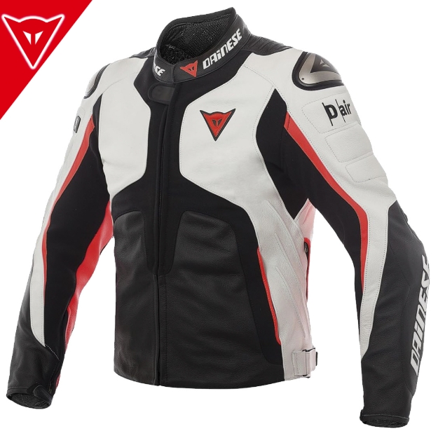 Dainese MISANO D-AIR Ready Airbag Ön Hazırlıklı Spor Deri Mont 52 resmi